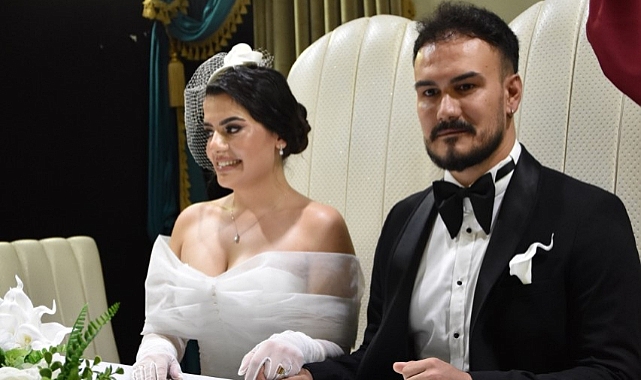 Aysan ve Korkmaz ailelerinin mutlu günü