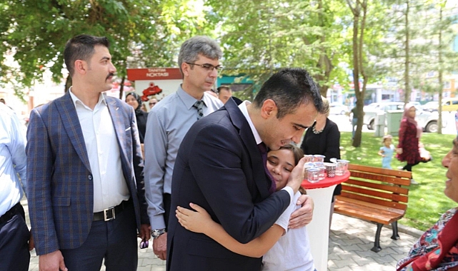 Belediye Başkanı Kalaycı halkla bayramlaştı