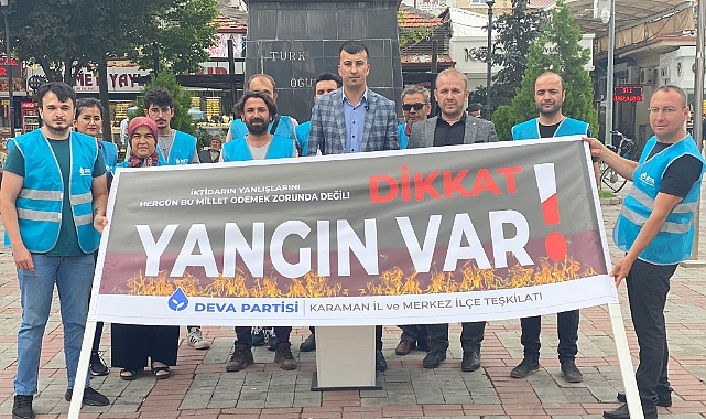 Deva Partisi İl Başkanı Demirer " Siz Asgari Ücrete Zam Yapmadan Milletin Cebinden Bu Para Çıktı!"