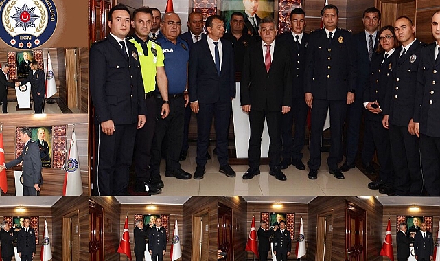 Emniyette Terfi Eden Personele Yeni Rütbeleri Verildi