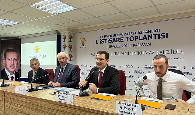 Karaman AK Parti Teşkilatından dev toplantı