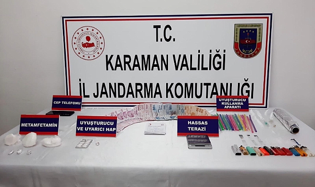 Karaman'da Uyuşturucu Operasyonunda 1 Kişi Tutuklandı