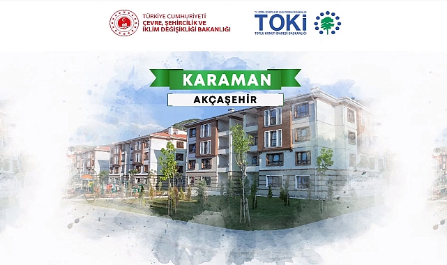 Toki Karaman'da 19 Konutu Satışa Çıkarıyor