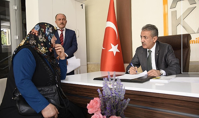 Vali Akkoyun Açık Kapıda Vatandaşın taleplerini dinledi