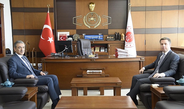 Vali Akkoyun&#039;dan Cumhuriyet Başsavcısı Ali İhsan Akdoğan&#039;a Ziyaret
