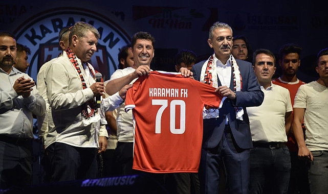 Vali Akkoyun: “Karaman Futbol Kulübü, arkasında taraftarını görünce daha da güçlenir, daha da başarılı olur.”