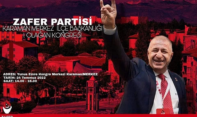 Zafer Partisi'nde kongre heyecanı