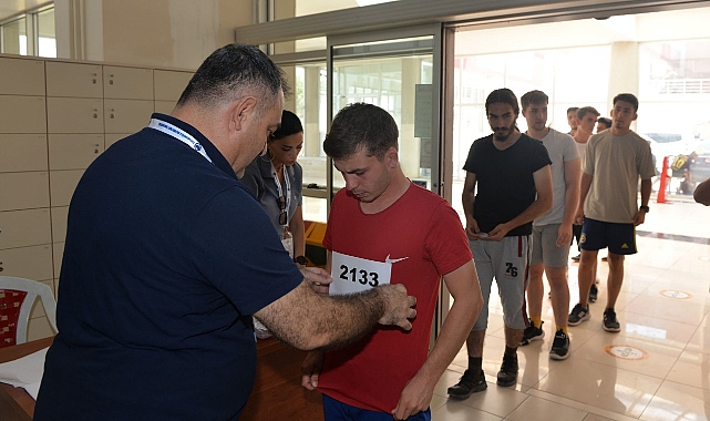 2 Bin 351 Aday  Spor Bilimleri Fakültesine Girebilmek İçin Ter Döktü
