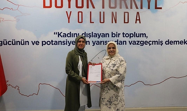 AK Parti Ermenek ve Başyayla Kadın Kolları Başkanları Değişti