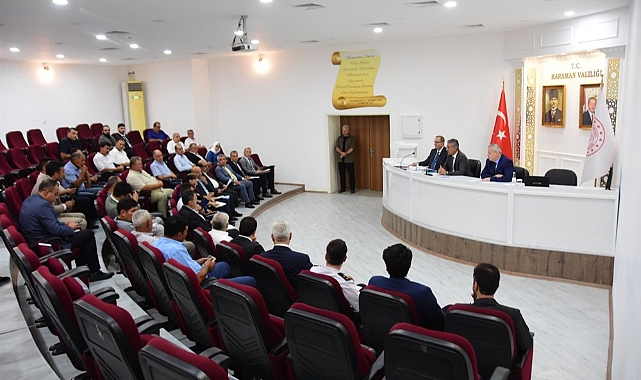Akkoyun Köy Muhtarlarıyla Bir Araya Geldi