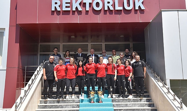 Kadın Halter Milli Takımından KMÜ'ye Ziyaret