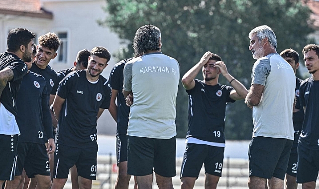 Karaman FK 3. etap kamp çalışmalarına başladı