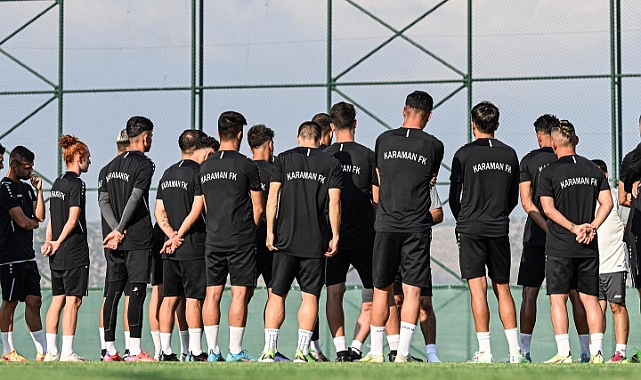 Karaman FK, kamp çalışmalarını sürdürüyor