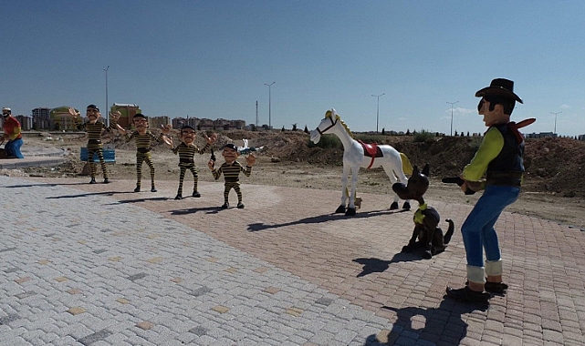 Karaman'ın Masal Parkı hızla yükseliyor