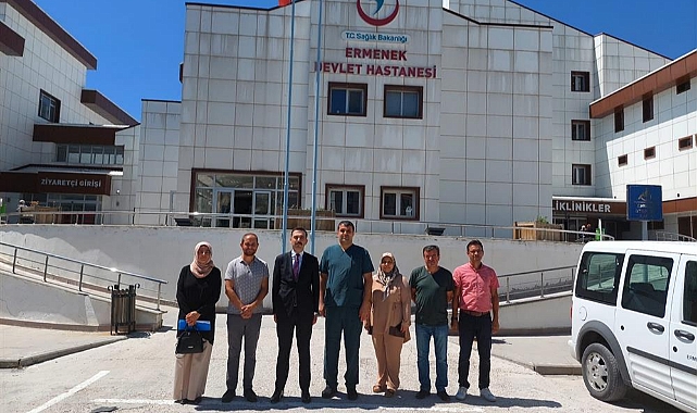 Kaymakam Hökelekli Sağlıkçılarla Vedalaştı