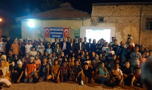 Kazımkarabekir Müftülüğünden festival havasında bilgi yarışması
