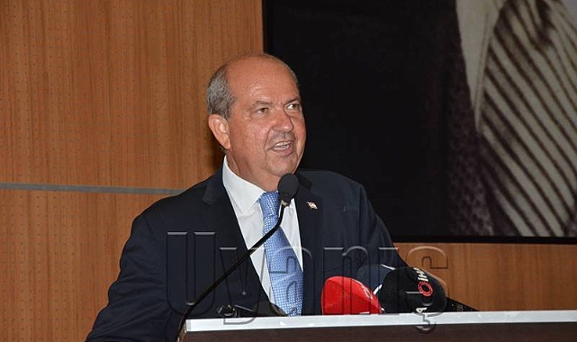 KKTC Cumhurbaşkanı Tatar, Karaman'da Konferans Verdi