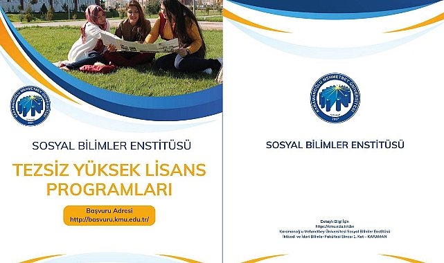KMÜ Sosyal Bilimler Enstitüsü 480 Öğrenci Alacak