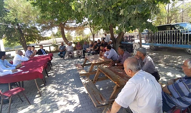 Milletvekili Şeker, Karaman’da köy ziyaretlerine devam ediyor