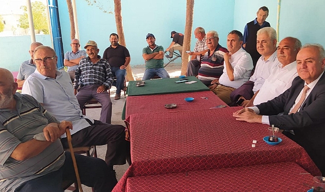 Şeker,  Köy Ziyaretlerine Devam Ediyor
