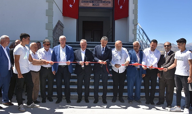 Yazılı Köyü Mustafa Küçükaladağ Câmii İbadete Açıldı
