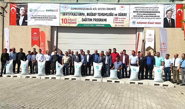 10 Milyon TL'lik Tohum Afetzedelere Dağıtıldı
