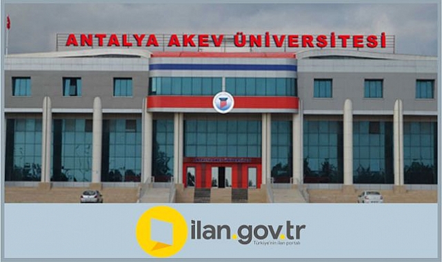 23 Akademik Personel Alınacak
