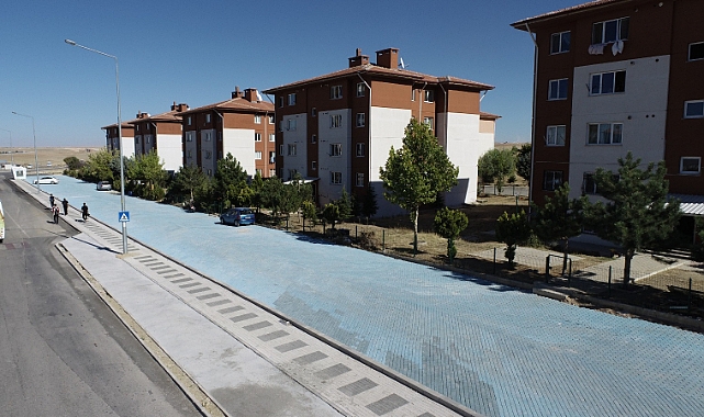 3. TOKİ bölgesine otopark yapıldı