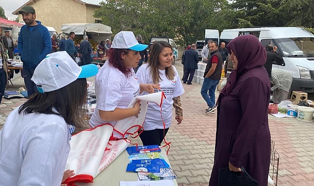 Ayrancı'da Kanser Farkındalık Çalışmaları Yapıldı