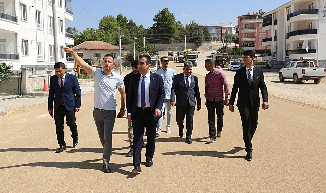 Başkan Kalaycı Çalışmaları Yerinde İnceledi