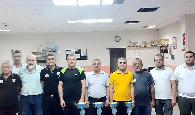 Bilardo’da dereceye giren sporcular belli oldu
