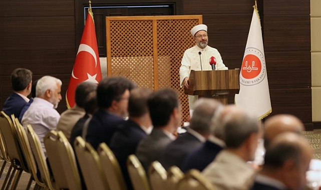 Erbaş, Karaman’da STK temsilcileriyle bir araya geldi