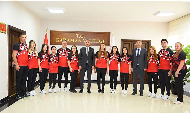 Goalball Kadın Millî Takımından Vali Akkoyun’a ziyaret