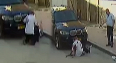 Karaman'da İki Adamın Kanlı Kavgası Kamerada