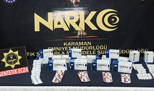 Karaman'da Sil Süpür Operasyonunda 3 Şüpheli tutuklandı