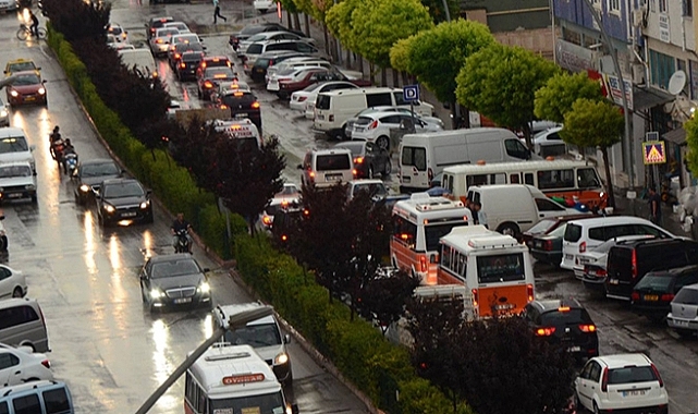 Karaman'da trafiğe kayıtlı araç sayısı 97 bin 433'e ulaştı