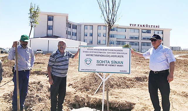 KMÜ Tıp Fakültesi Peyzaj Çalışmaları Devam Ediyor