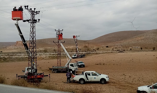 MEDAŞ, Kışa Hazırlık Çalışmalarına Ara Vermeden Devam Ediyor