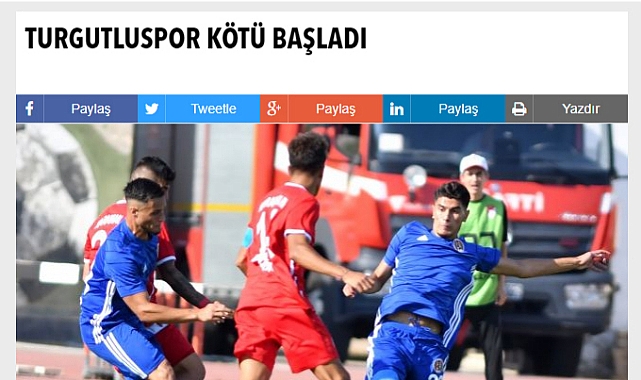 Turgutlu Yerel Basını, Karaman F.K.-Turgutluspor Maçını Nasıl Gördü?