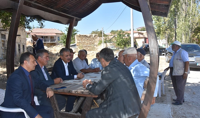 Vali Akkoyun, Gökçe ve Seyithasan Köylerini gezdi