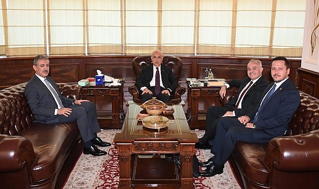 Vali Akkoyun ile Vekiller Eser ve Şeker’den Tarım Bakanı Kirişçi’ye ziyaret