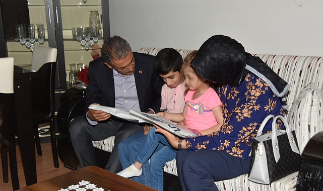 Vali Akkoyun ve eşinden Seven ailesine sürpriz ziyaret