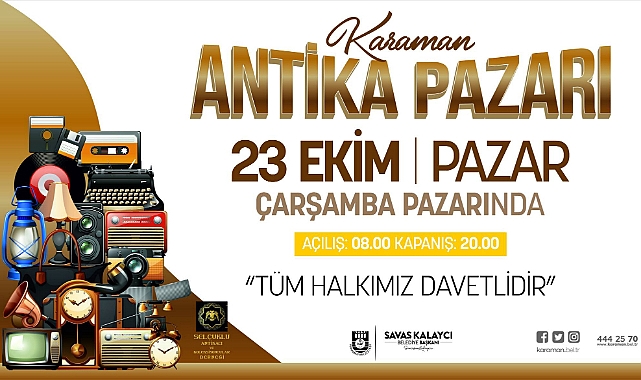 2. Antika Pazarı 23 Ekim’de Açılıyor