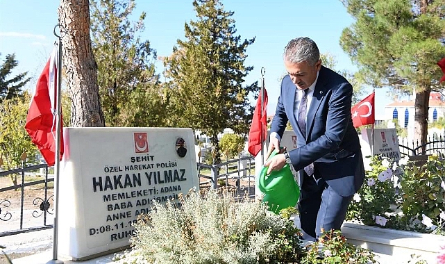 29 Ekim’de bu vatanın gerçek sahipleri şehitlerimiz unutulmadı