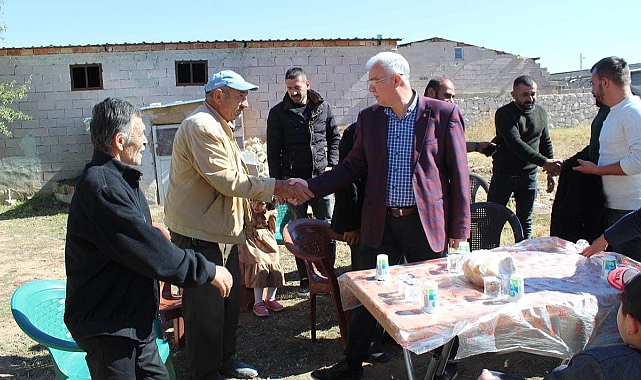 AK Parti Karaman Teşkilatı 11 Köye Eş Zamanlı Ziyarette Bulundu