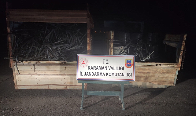 Damlama hortumu çalan hırsız JASAT'ın elinden kaçamadı