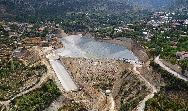 Kazancı Göletinde Çalışmalar Hızlandırıldı