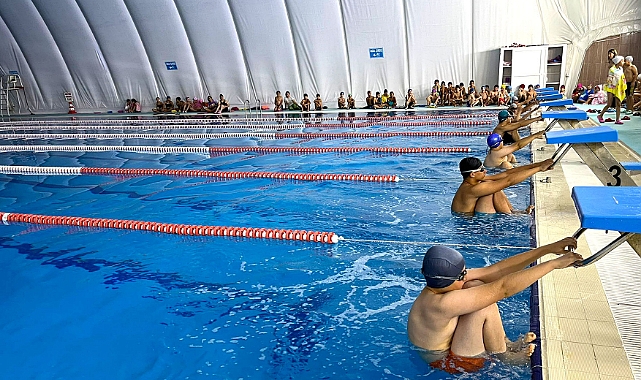 Kulaçlar "Amatör Spor Haftası" İçin Atıldı
