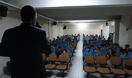 Şehit Polis Hakan Yılmaz İmam Hatip Ortaokulu’nda konferans
