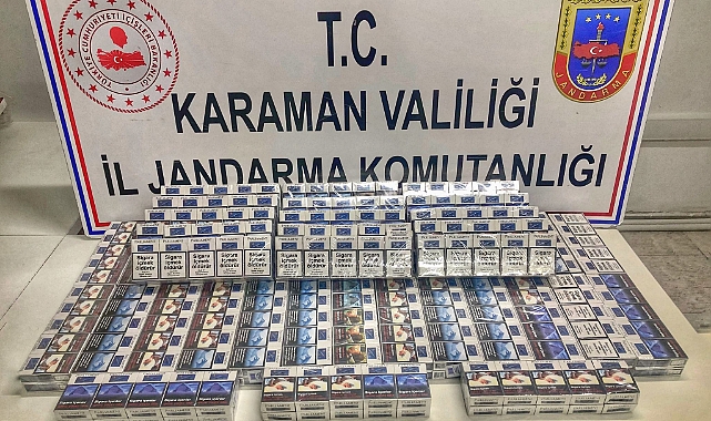 440 Paket Kaçak Sigara Ele Geçirildi